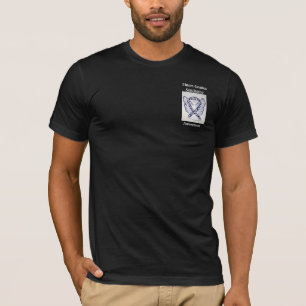 Ehlers-Danlos Syndrome (EDS) Awareness Ribbon T-sh T-shirt