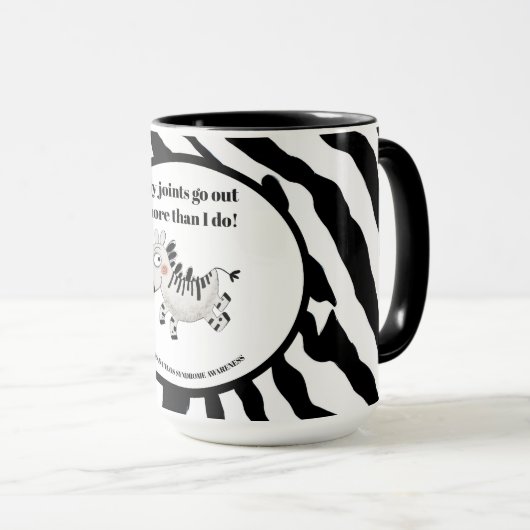 Ehlers Danlos Syndrome Mok (Voorkant rechts)