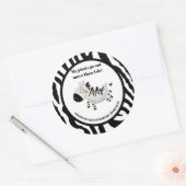Ehlers Danlos Syndrome Ronde Sticker (Envelop)