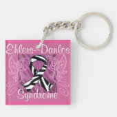 "Ehlers-Danlos Syndrome" Sleutelhanger (Achterkant)