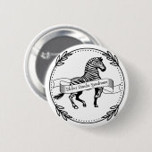 Ehlers Danlos Syndrome Warrior Ronde Button 5,7 Cm (Voorkant /achterkant)