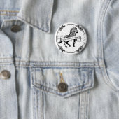 Ehlers Danlos Syndrome Warrior Ronde Button 5,7 Cm (In situ)