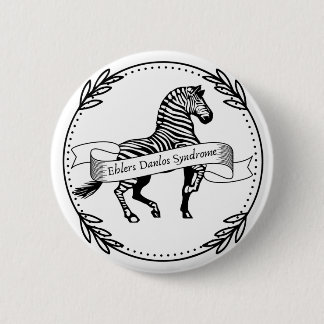 Ehlers Danlos Syndrome Warrior Ronde Button 5,7 Cm