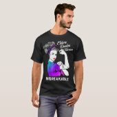 Ehlers Danlos Syndrome Warrior Unbreekbare EDS T-shirt (Voorkant volledig)