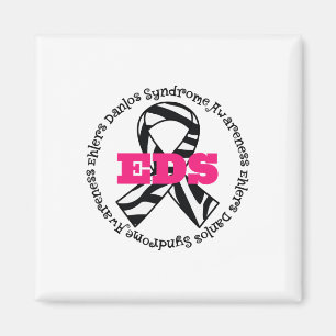 Ehlers Danlos Syndroom Awareness Lint Magneet