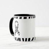 Ehlers-Danlos-syndroom EDS-bewustzijn Koffie-Mok Mok (Voorkant links)