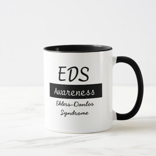 Ehlers-Danlos syndroom EDS bewustzijn Mok (Rechts)