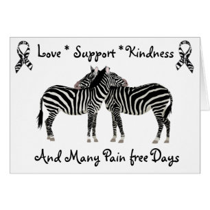 Ehlers-Danlos syndroom EDS Zebra Support Kaart