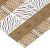 Ehnisch-Afrikaanse tribaal Geometrisch Tafelkleed (Gekanteld)