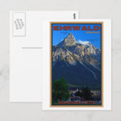 Ehrwald - de Sonnenspitze Briefkaart (Voorkant / Achterkant)