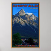 Ehrwald, Oostenrijk Poster (Voorkant)