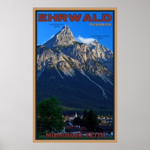 Ehrwald, Oostenrijk Poster