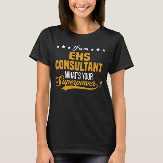 EHS-consultant T-shirt (Voorkant)