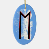 Ehwaz Viking Rune Yule Ornament - Loyalty! (Rechts)