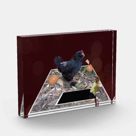 Ei-cellent Feast: Giant Chicken's Pop-Out Ontwerp Fotoblokken (Links)