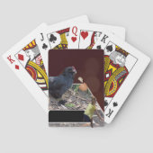 Ei-cellent Feast: Giant Chicken's Pop-Out Ontwerp Pokerkaarten (Achterkant)