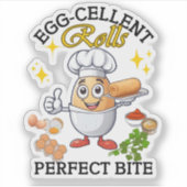 Ei-cellent Rolls Perfect Bite Sticker (Voorkant)