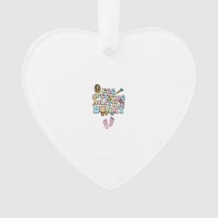 Ei dat een klein konijntje verwacht Pasen Zwangers Ornament