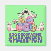 Ei decoreren Kampioen Magneet (Voorkant)