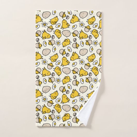 Ei en kuiken bad handdoek (Handdoek)