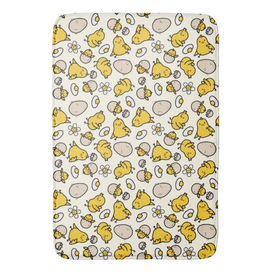 Ei en kuiken badmat (Voorkant Verticaal)