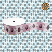 Ei Ensemble in Roze - Designer Satijnen Lint