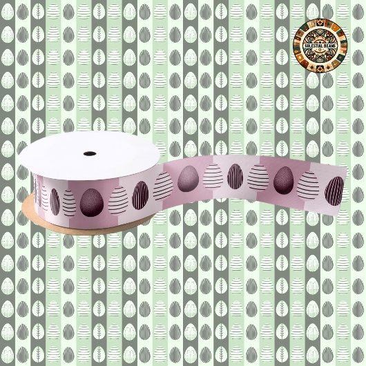 Ei Ensemble in Roze - Designer Satijnen Lint