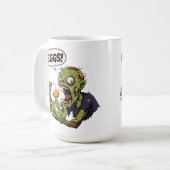 Ei Eten Zombie Koffiemok (Voorkant links)