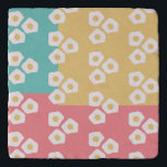 Ei Fried Breakfast Colorful Brunch Kitchen Trivet<br><div class="desc">Kunstpatroon met snijvlak eieren</div>