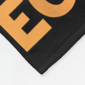 Ei-geniaal grappig Pasen kip ontwerp Fleece Deken (Hoek)