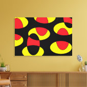 Ei in Je Ogen Canvas Afdruk (Insitu (Woonkamer))