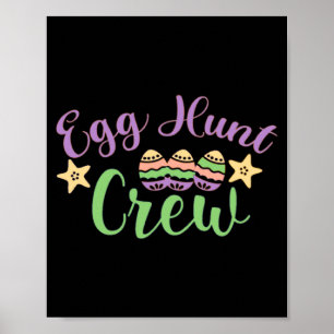 Ei Jacht Bemanning Schattig Paasei Voor Jongens Me Poster