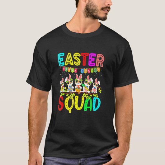 Ei Jacht Familie Matching Set Pasen Squad 5 T-shirt (Voorkant)