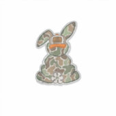 Ei Jager Camo Pasen Peuter Pasen Dag Camo Pasen Sticker (Voorkant)