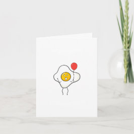 Ei kaart met ballon, personaliseer, aanpas