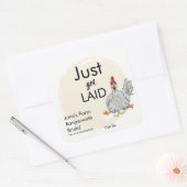 Ei karton Etiket Eigen vrije uitloop | Boerderij,  (Envelop)