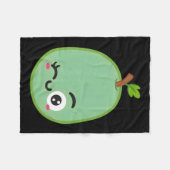 Ei Leraar Halloween De Zure Druif Fleece Deken (Voorkant (Horizontaal))