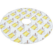 Ei Nog Eggnog Holiday Nieuwjaar Kerstboom Rok (Gekanteld)