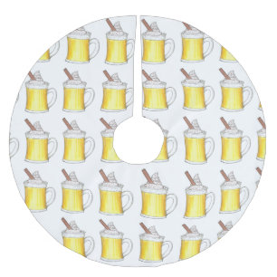 Ei Nog Eggnog Holiday Nieuwjaar Kerstboom Rok