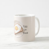 Ei op toast koffiemok (Voorkant rechts)