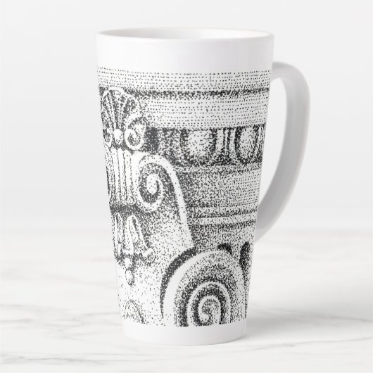 EI & Pijl Hoge Latte Mok (Rechterhoek)