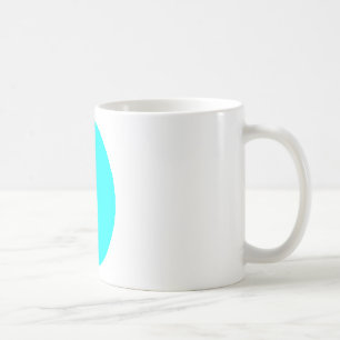 Ei Solid Cyan Het MUSEUM Zazzle Gifts Koffiemok