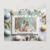 🐰🥚🌸 🐇Ei-squisiet Paasherinneringen Feestdagenkaart (Voorkant)