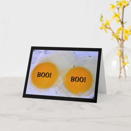 Ei-Stra Bootiful Halloween! Kaart (Gele Bloem)