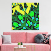 Ei Theorie IV - Ken Gage Abstract Canvas Afdruk (Insitu (Woonkamer))