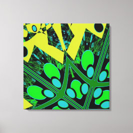 Ei Theorie IV - Ken Gage Abstract Canvas Afdruk