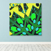 Ei Theorie IV - Ken Gage Abstract Canvas Afdruk (Insitu (Houten vloer))