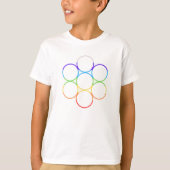 Ei van het leven Chakra Boys T-shirt (Voorkant)
