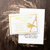 Ei-verwachte Zwangerschapsaankondiging Foliekaart Folie Kaarten