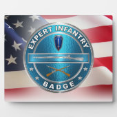 EIB Expert Infanterie Badge  Fotoplaat (Voorkant)